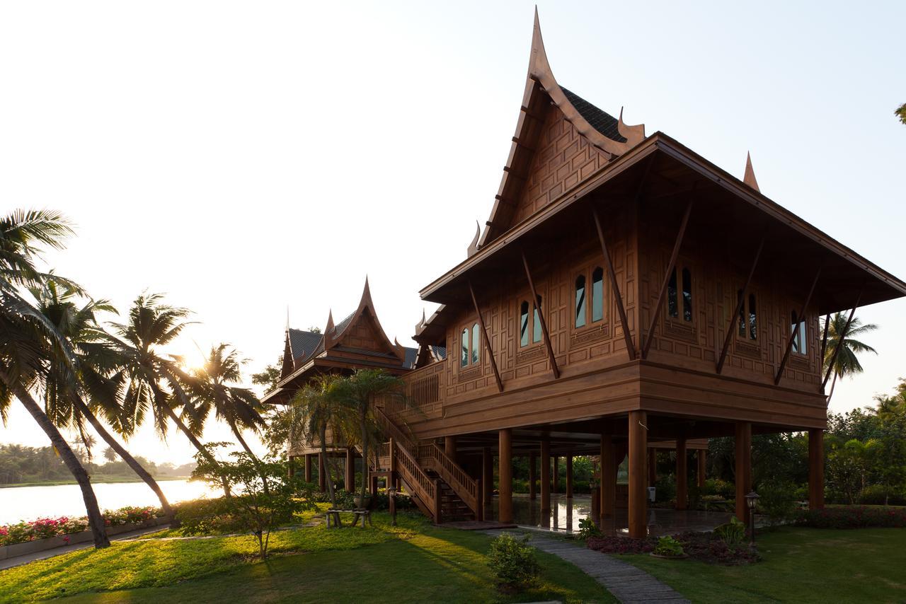 Rk Riverside Resort & Spa Ban Khlong Krang Kültér fotó